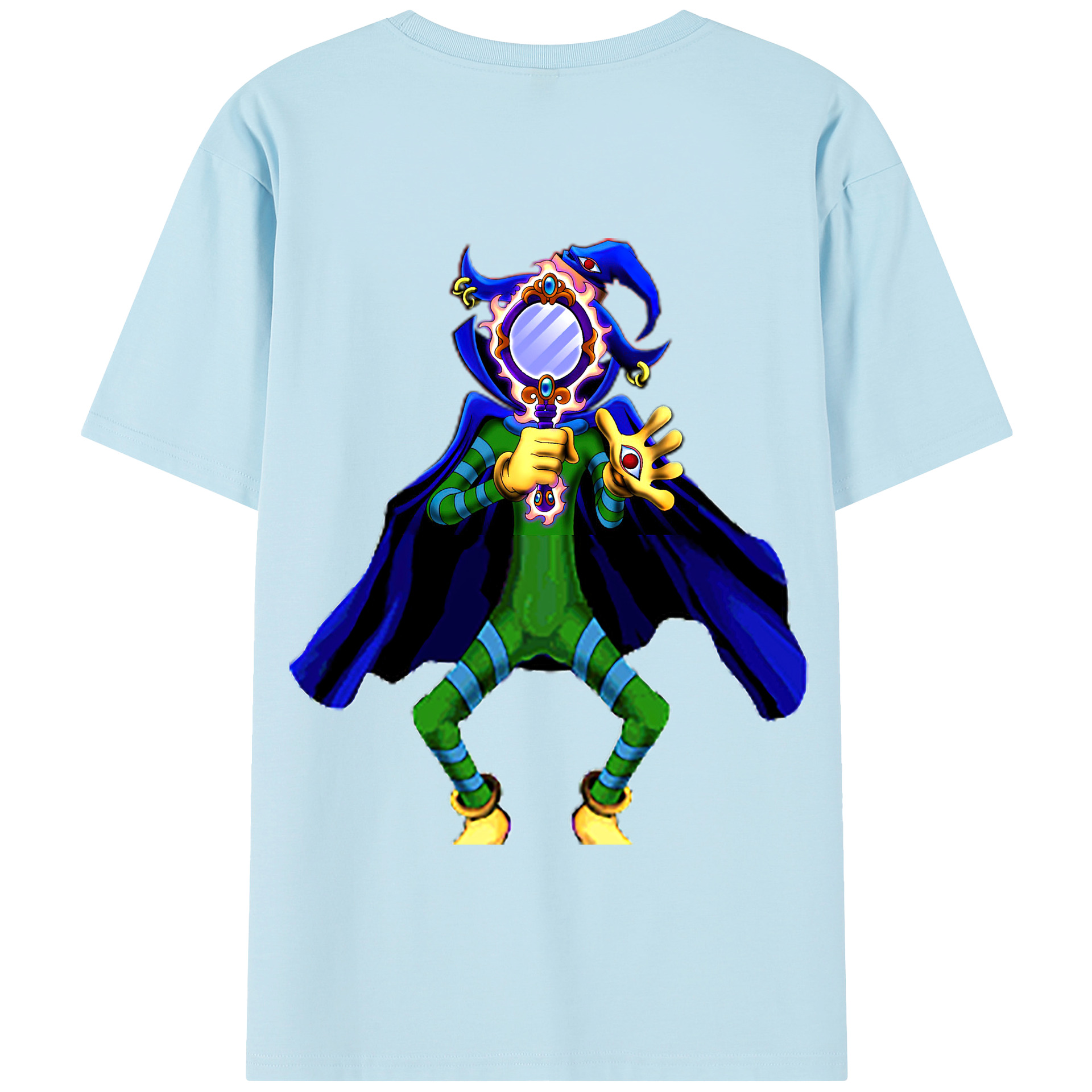 （画像用） 遊☆戯☆王 Yu-Gi-Oh! 綿100％半袖Tシャツ（背面プリント）